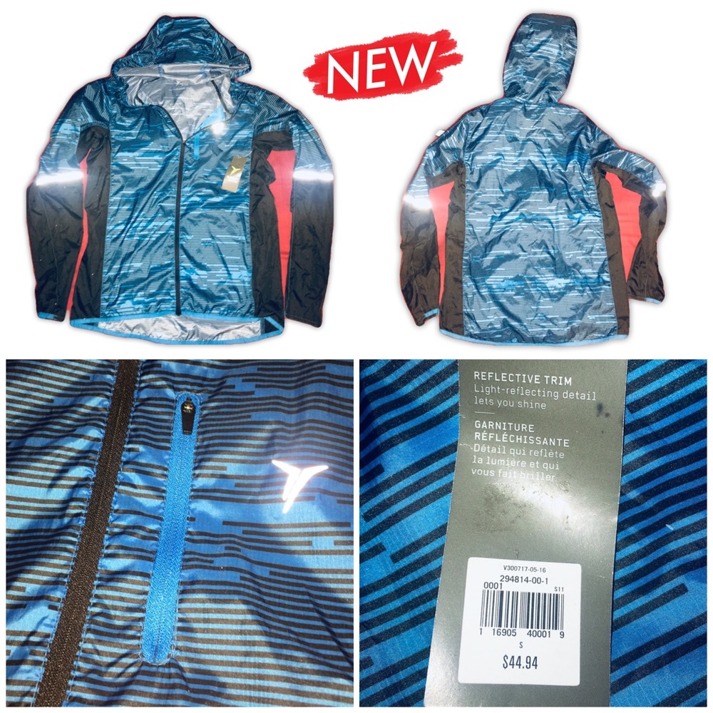 OLD NAVY Active Women’s Small Blue Reflective Run